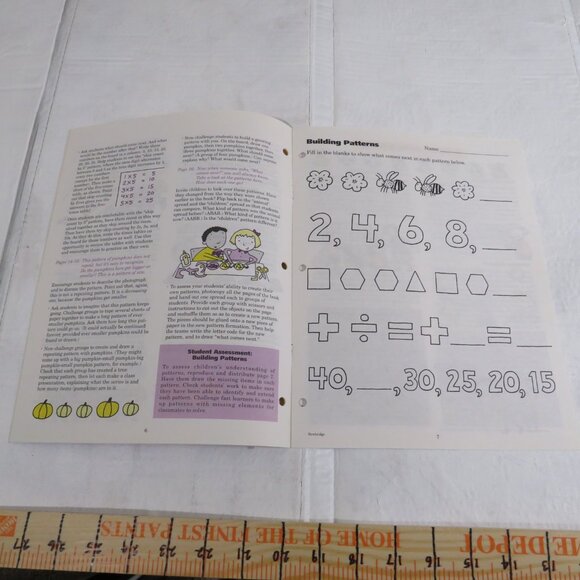 What Comes Next BIG BOOK (almost 2 feet tall) with teacher pages CLASSROOM SIZE - Picture 12 of 16